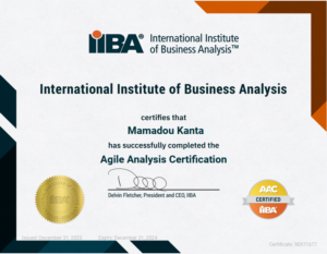 IIBA Agile Analysis Certification