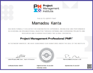 Project Management Professional (PMP)